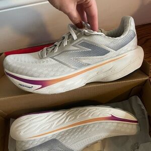 New Balance 1080 v14 Women's Athletic Shoes - Gray, White, and Purple